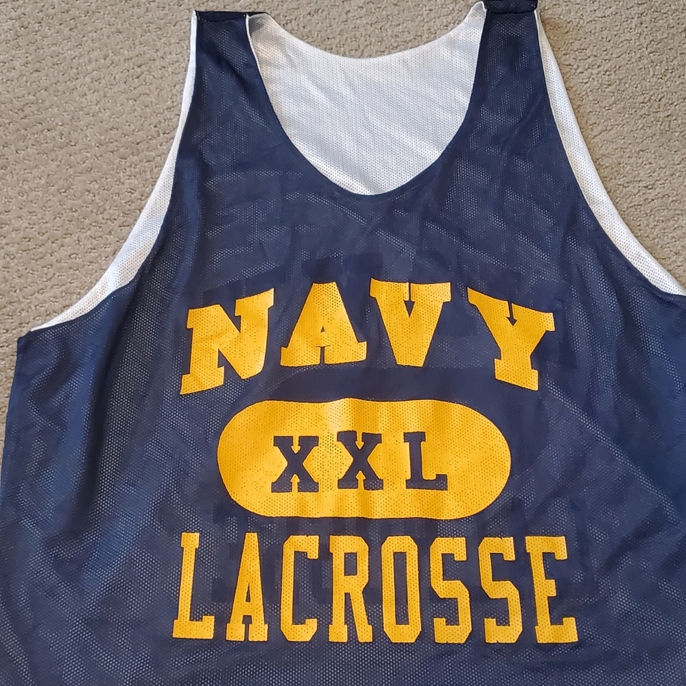Reversible NAVY Lacrosse Jersey! Men's XL